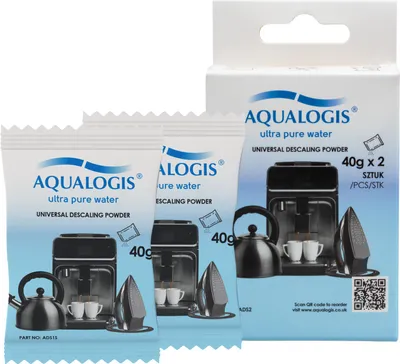 Obrázok produktu pre Aqualogis Odkamieniacz v sáčkoch 2x 40 g