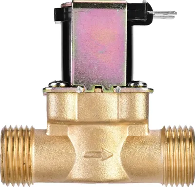 Produktbild von G1/2" DC 24V normalerweise geschlossenes elektrisches Magnetventil aus Messing zur Wassersteuerung