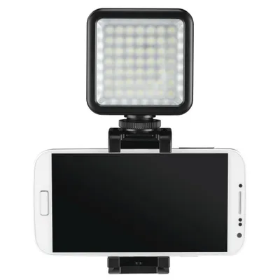 Produktbild von Hama 49 BD, Selfie-Licht, Schwarz, Jede Marke, LED, Akku, AA