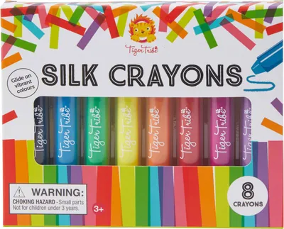 Obrázek produktu pro Tiger Tribe TT0122, 8 kusů, Černá, Modrá, Zelená, Oranžová, Růžová, Purpurová, Červená, Bílá, Žlutá, Vícebarevný, Karton, Plast, 3 rok/roky, 7 rok/roky