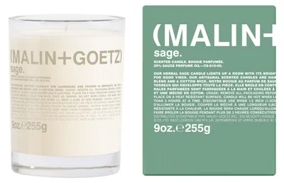 Salbei Duftkerze 255 g – Sojawachs & Bienenwachs, Glas