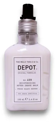 Obrázek produktu pro Depot zklidňující balzám po holení No. 408 Moisturizing After Shave Balm Fresh Black Pepper 100 ml
