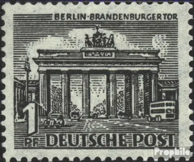 Produktbild von Briefmarken Berlin (West) 1949 Mi 42 postfrisch Berliner Bauten