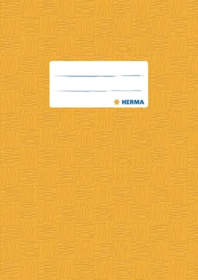 Produktbild von HERMA Heftschoner, DIN A4 gedeckt Gelb 25 Stück