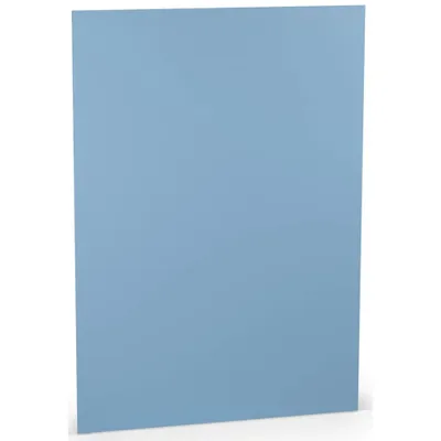 Produktbild von 100x RÖSSLER 16402635 Briefkarte Paperado, A4, 160g/m², dunkelblau
