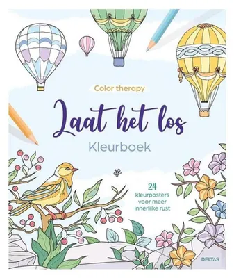 Immagine prodotto di Deltas Farbtherapie-Malbuch „Lasst los“.