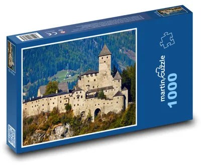 Zdjęcie produktu dla Puzzle 1000 Zamek Taufers w Alpach - martinpuzzle