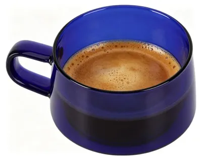 Immagine prodotto di Tazza in vetro - 250 ml, realizzata in vetro borosilicato resistente con manico