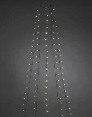 Produktbild von Konstsmide 6481-820, Leichte Dekorationskette, Grün, Polyvinylchlorid (PVC), Kunststoff, Ambiente, IP20, LED