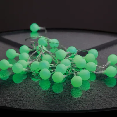 Produktbild von Star Trading LED-Partykette "Berry", 50 grüne LED,