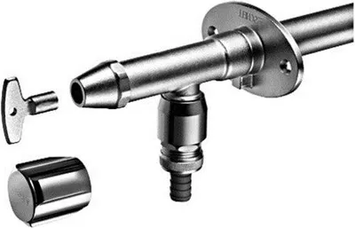 Image de Robinet extérieur étanche - laiton - purge automatique - DN 15 G 1/2" - purgeur extérieur - robinet extérieur