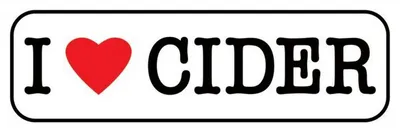 Immagine prodotto di I Love Cider - 30,5 x 91,5 cm - Poster