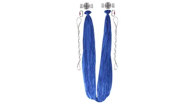 Immagine prodotto di Amaca da yoga rete da yoga blu scuro