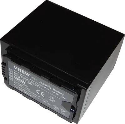 Produktbild von vhbw Akku Ersatz für Panasonic VW-VBD78 für Videokamera Camcorder (7800 mAh, 7,4 V, Li-Ion) + Infochip