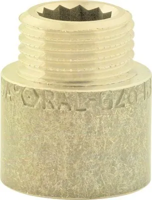 Imagen del producto de Extensión para grifo Messing, 1/2 x 20 mm