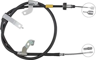 Produktbild von Seilzug Feststellbremse 1.590 mm Trommelbremse A.B.S. für u.a. KIA RIO