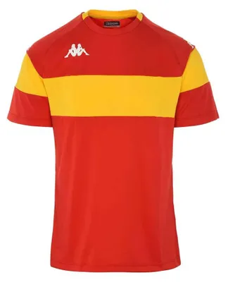 Productafbeelding van Kappa DARETO T-shirt, rood-geel, maat XXL