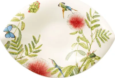 Produktbild von Villeroy & Boch 1035143864, Servierschüssel, Porzellan, Mehrfarbig, Oval, 1,55 l, 495 mm