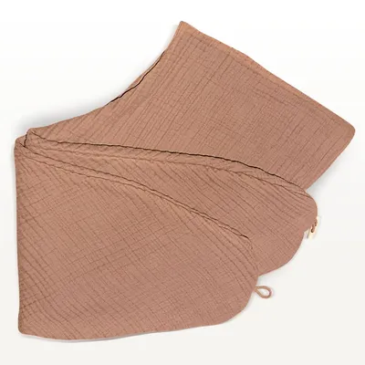 Produktbild von Stillkissenbezug Musselin100%  Baumwolle, für Stillkissen oder Lagerungskissen - 190x30 cm