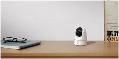 Immagine prodotto di Eufy T8410 - Telecamera di sicurezza di rete - panoramica / inclinabile - per interni - a colori (giorno e notte) - 1080p, 2K - audio - wireless - Wi-Fi - Bluetooth
