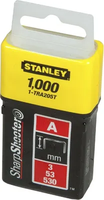 Produktbild von Stanley 14MM/9/16"L/D STAPLE(1000) 53A TYPE