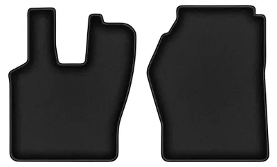 Produktbild von Velours-Fußmatten für Scania R i G 2004-2017 (Transporter) – 4-tlg, Schwarz, passgenau – Wielganizator DURBAN
