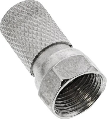 Produktbild von InLine F-Stecker, für Koaxialkabel mit Aussenmantel 7,5mm, Silber
