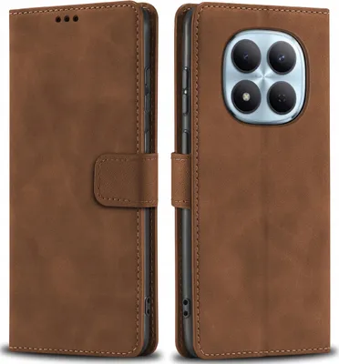 Immagine prodotto di ETUI SKÓRZANE Z KLAPKĄ do Xiaomi Redmi Note 15 Pro 4G |ZAMYKANE CASE SZKŁO