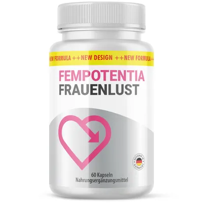 Produktbild von FemPotentia - Frauenlust Kapseln | Für Feminine Balance | 60 Kapseln