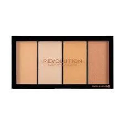 Zdjęcie produktu dla Paleta rozwietlaczy Revolution Reloaded Lustre Lights Warm Highlighter Palette