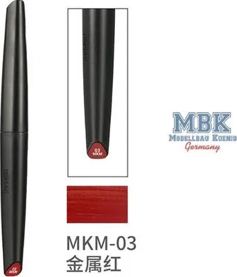 Productafbeelding van DSPIAE DSP-MKM-03 DSPIAE Markeerpen, metallic rood