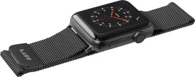 Produktbild von LAUT Steel Loop Watch Strap 38/40 mm schwarz (408002)