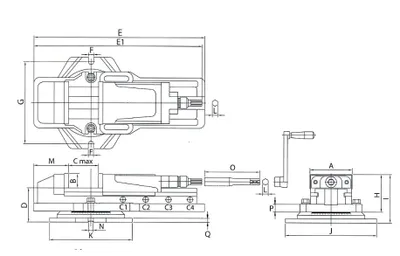 Image de Etau hydraulique pour machines