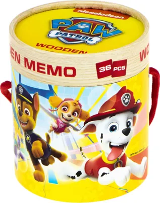 Produktbild von Paw Patrol Houten memo in koker