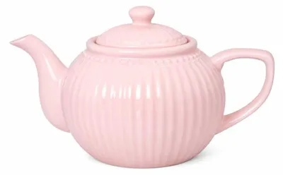 Produktbild von Greengate XL Teekanne ALICE PALE PINK Rosa 1,5 Liter Everyday Geschirr Teapot