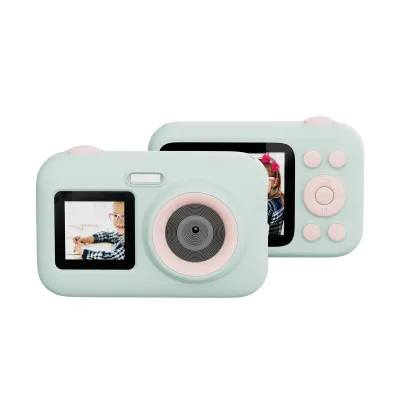 Produktbild von SJCAM 1080P Digitalkamera Kinderkamera 12MP HD Kinder Digitalvideokamera Kinder Selfie-Kamera fuer Jungen und Maedchen 2,4-Zoll-LCD-Bildschirm Doppelobjektive Geburtstagsgeschenk Festivalgeschenk Tolles Geschenk fuer Kinder im Alter von 3 bis 12 Jahren