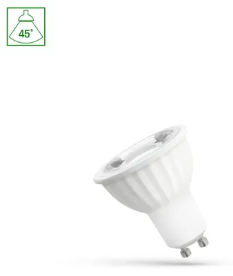 Produktbild von Spectrum LED Leuchtmittel Reflektor 4W GU10 360lm Linse warmweiß 3000K 45°