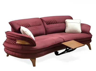 Produktbild von Sofa 3 Sitzer + Sessel Wohnzimmer Sofa Sofas Sessel Stoff Möbel Luxus Set Neu