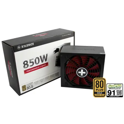 Produktbild von Xilence XP850MR9 PC Netzteil, 850W, Semi Modular, 80+ Gold, Gaming, ATX