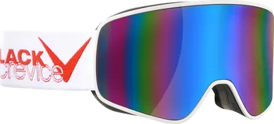 Produktbild von BLACK CREVICE - Damen/Herren Skibrille - schmaler Rahmen/breites Sichtfeld | Farbe: Weiß/Rot