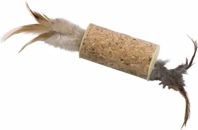 Produktbild von Nobby Katzenspielzeug Korkzylinder mit Rassel