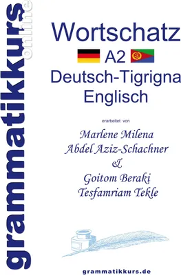 Produktbild von Wörterbuch A2 Deutsch-Tigrigna-Englisch