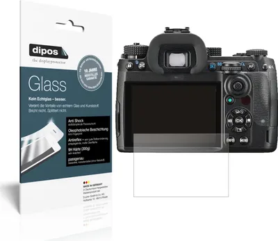 Produktbild von 2x Schutzfolie für Pentax K-3 III matt - Anti-Shock 9H Folie dipos Glass Kunststoffglas