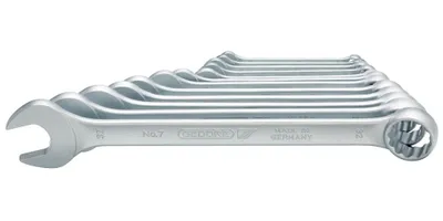 Immagine prodotto di Set di chiavi a bussola DIN 3113, 12 pezzi, 10-32 mm, Gedore | 4010886609316