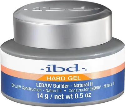 Produktbild von IBD Hard Builder Gel LED/UV Żel budujący Natural II, 14 g