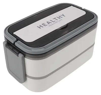 Lunchbox 1400 ml doppellagig 316 Edelstahl auslaufsicher mikrowellengeeignet