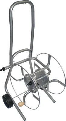 Imagen del producto de Silecomplaza 2184338 DEV50: Carrete metálico para mangueras, 50 metros
