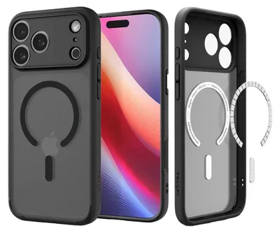 Produktbild von SPIGEN case ULTRA HYBRID MAG kompatibel mit MagSafe passend für IPHONE 17 Pro Max frost black