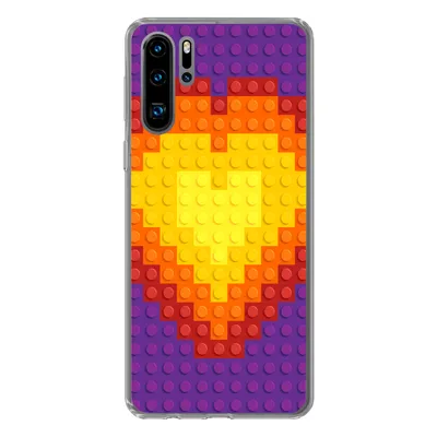 Produktbild von MuchoWow® Handyhülle Schutzhülle Hülle für Huawei P30 Pro Muster - Herz Silikon Softcase Handy Hülle - Schutzdeckel
