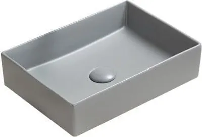 Image de Lavabo à poser Goya 45x32 cm, gris mat (22184561)